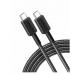 Anker 310 USB-C to USB-C Cable Braided Nylon 1.8M 240W Black
