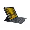 Logitech Universal Folio with integrated keyboard for 9-10 inch tablets - FRA