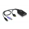 Aten USB - DVI to Cat5e/6 KVM Adapter Cable (CPU Module)