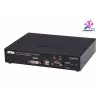 Aten USB 2K DVI-D Dual Link KVM over IPTransmitter with Local Console Power/LAN Redundancy (SFP Slot) RS-232 Controland Audio