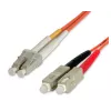 StarTech.com 2m MultiMode 50/125 Duplex Fiber Patch Cable LC - SC