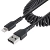 StarTech.com 1m/3ft USB to Lightning Cable Coiled