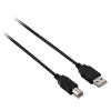 Video seven V7 USB CABLE 5M A TO B BLACK USB 2.0 HI-SPEED M/M