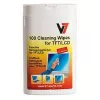 Video seven V7 CLEANING WIPES SMALL TUBE 100PCS FOR TFT LCD NOTEBOOK