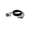 Belkin TAA DVI-D to HDMI High Retention KVM Combo Cable 3m