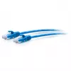 C2G Cables To Go 2FT/0.6M CAT6A SLIM PATCH 28AWG BLUE