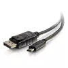 C2G Cables To Go 1ft .3m USB-C to DisplayPort Cable