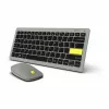 Acer Computers Vero Combo set Antimicrobial Keyboard+Macaron Mouse - Us int. Qwerty - Gray