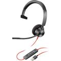 Hewlett Packard Poly Blackwire 3310 USB-A Headset