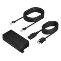 Hewlett Packard Poly PoE++ 65W 2.5G Adapter with 3.66m CAT6A Cable and Power Cord EMEA INTL English Loc Euro plug
