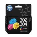 Hewlett Packard 302/304 Tri-color Original Ink Cartridge