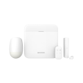 Hikvision Digital Technology Ax Pro Wireless Alarm Kit 64 zones containing DS-PWA64-L-WE x1/DS-PKF1-WE x1/DS-PDP15P-EG2-WE x1/DS-PDMC-EG2-WE x1