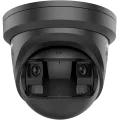 Hikvision Digital Technology 16 MP Panoramic ColorVu Fixed 2.8mm Turret Network Camera, Black