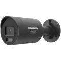 Hikvision Digital Technology 4 MP Smart Hybrid Light with ColorVu Fixed Mini2.8mm  Bullet Network Camera, Black