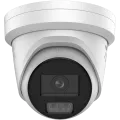 Hikvision Digital Technology 12MP Acusense Strobe Light and Audible Warning & Smart Hybrid Light Fixed 2.8mm Turret Network Camera