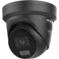 Hikvision Digital Technology 12MP Acusense Strobe Light and Audible Warning Fixed 2.8mm Turret Network Camera, Black