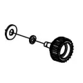 Honeywell KIT M3 X 6MM THUMBSCREW M CLASS