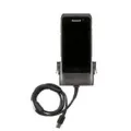 Honeywell CT45 and CT45XP booted and non-booed snap on adaptor. Provides tethered USB client connectivity. Compatible with hand strap battery pack and scan handle.