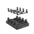 Honeywell EDA10A quad bay charging base kit includes: charging base EU power cord and power adapter