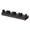 Honeywell 4 Bay charge only universal dock for charging up to 4pcs of CT70 with or without boot. Kit includes Dock Power Supply must order Power Cord separately.