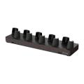 Honeywell 5 Bay charging base w/UK power code. F/ recharging up to 5pcs of CT70 w/ or w/out boot. Kit incl 5 bay charging base cup w/ insert adapter power supply and UK power cord.
