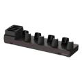 Honeywell 5 Bay Net base. F/ Ethernet comms and recharging up to 4pcs of CT70 w/ or w/o boot and 4pcs of batteries. Kit incl 5 bay net base cup w/ insert adapter battery cup power supply and EU power cord.