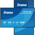 iiyama 50inch 3840x2160 UHD VA panel Haze 25perc 500cd/m2 Landscape and Portrait Signal FailOver Speakers
