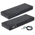 I-tec USB-A/-C TB Dual Dock Dual Display Dock PD 100W