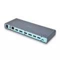 I-tec USB 3.0/USB-C Dualdock 1x 5K 2x 4K 60Hz 2x HDMI 2x DP 1x GLAN 6x USB 3.0 1x Audio/Mic Jack Kensington compatible with TB 3