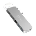 j5create 4K60 Elite Pro USB4 Hub with MagSafe Kit Space Grey/White