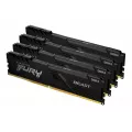 Kingston Technology 64GB DDR4-2666MHz CL16 DIMM (Kit of 4) FURY Beast Black