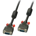 Lindy VGA Cable M/M black 15 Way Male to 15 Way Male 2m