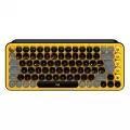 Logitech POP Keys WRLS Mech.Keyb. Emoji - BLAST-YELLOW - ESP - MEDITER