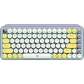 Logitech POP WRLS Mech KB With Emoji - DAYDREAM_MINT - PTG - MEDITER