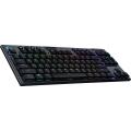 Logitech G915 TKLTenkeyl.LIGHTSP.WrlsRGB Mech.Gaming Keyb.CARBON FRA CENT
