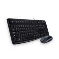 Logitech MK120 Corded Desktop Keyboard Black USB EER (RUS)