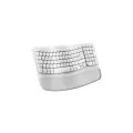 Logitech Wave Keys wireless ergonomic keyboard - OFFWHITE (IT)