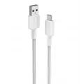 Anker 322 USB-A to USB-C Cable Nylon 0.9M White