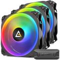 Antec Prizm 120 3+C Case FAN 120MM RGB/GAMING +3xFAN+Cont