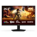 AOC 27IN QD-OLED QHD 0.03 ms 2560x1440 240Hz Wid 16/9 1xDP-2xHDMI Brightness 400 cd/m2 Contrastratio 1.500:1 Viewing angle 178/178 Black