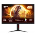 AOC 27in Fast IPS MiniLED 1152 Zone Dual Mode UHD 160Hz/ FHD 320Hz Adaptive Sync 1ms GTG HDR1000 HDMI 2.1 DP 1.4 PBP / PIP Height Adjustable Stand VESA 100X100mm