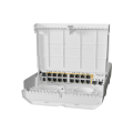 MikroTik netPower 16P outdoor switch 16x gigabit PoE-out, 2x 10G SFP+