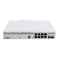 MikroTik Cloud Smart Switch CSS610 8x gigabit PoE-out, 2x 10G SFP+