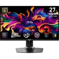 MSI Micro-Star International 26.5inch QD-OLED WQHD 280Hz 0.03ms 2xHDMI2.1 DP USB Type C DP alt PD 15W Pivot