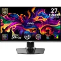 MSI Micro-Star International 26.5inch QD-OLED UHD 16:9 240Hz 0.03ms 2xHDM2.1 DP USB Type C Dpalt PD15W Pivot