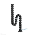 Neomounts Cable Spine Organizer for sit/stand desk frames magnet mounted black