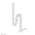 Neomounts Cable Spine Organizer for sit/stand desk frames screw mounted white