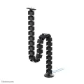 Neomounts Cable Spine Organizer for sit/stand desk frames screw mounted black