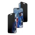 PanzerGlass Privacy Screen Protector w. Black Frame iPhone 17 Air Ultra-Wide Fit w. Fastfit in-a-box