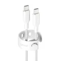 PanzerGlass empower by PanzerGlass Racing USB-C to USB-C Cable 240W USB 2.0 1.2M Silver White